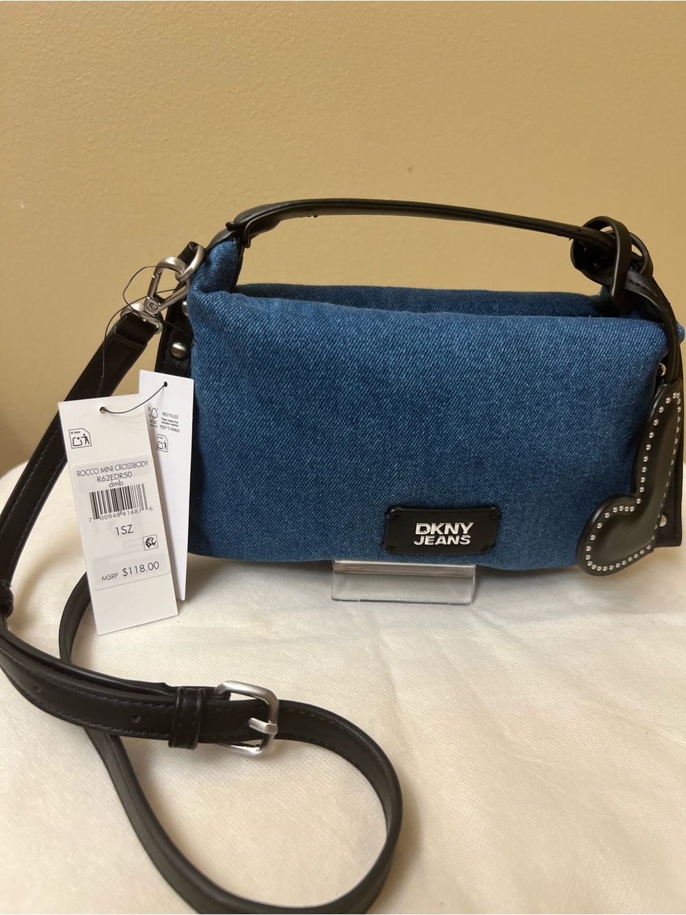 DKNY Jeans Denim Crossbody NWT